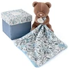 Image de Doudou pantin ours marron
