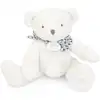 Image de Ours en peluche blanc - 25 cm