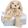 Image de Peluche lapin beige 25 cm