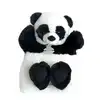 Image de Marionnette à main panda 25 cm