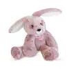 Image de Peluche lapin rose sweety mousse 25 cm