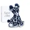 Image de Peluche lisi la girafe bleue 30 cm