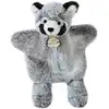 Image de Marionnette à main panda gris 25 cm