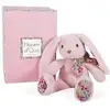 Image de Peluche lapin rose tendre 25 cm