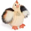 Image de Peluche poule poulette beige 20 cm