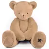 Image de Ours en peluche miel amande 80 cm