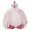 Image de Peluche poulette rose lady