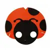 Image de Masque en mousse modele coccinelle