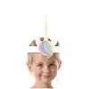 Image de Coiffe baby licorne irisee