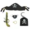 Image de Set pirate enfant 5 pcs - accessoires deguisement.