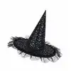 Image de Chapeau sorciere etoiles irisees luxe enfant
