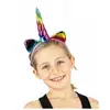 Image de Serre tete licorne colorblock