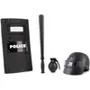 Image de Set policier 4 pieces enfant - noir