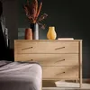 Image de Commode décor bois 3 tiroirs simon
