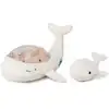 Image de Veilleuse tranquil whale family blanche