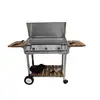 Image de Pack plancha lux830 inox chariot elysee