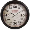 Image de Horloge ancienne murale chocolat maison
