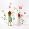 Image de Stickers géants fleurs de champs