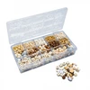 Image de Boîte de perles en bois naturel