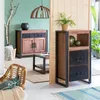 Image de Petit buffet en bois d'acacia 100 cm