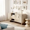 Image de Buffet en bois de manguier clair yoni