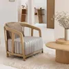 Image de Fauteuil en bois de manguier térence