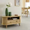 Image de Petit meuble tv en bois de manguier