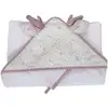 Image de Cape de bain + gant lilas (75 x 75 cm)