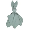 Image de Doudou lapin gaze de coton jeanne vert