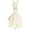 Image de Doudou lapin gaze de coton jeanne écru