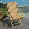 Image de Lot de 2 fauteuils pliants teck karimun