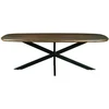 Image de Skagen-table à manger 10 personnes 230 cm en bois massif brun