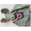 Image de Perlipopette doudou souris sauge ma0181