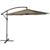 Image de Parasol déporté oahu rond 3,50m de diamètre taupe