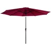 Image de Parasol droit hapuna rond 3,30m de diamètre fuchsia