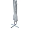 Image de Parasol déporté molokai carré 3x3m blanc + housse