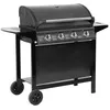 Image de Barbecue au gaz reno - 4 brûleurs avec thermomètre 14kw