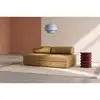 Image de Canapé droit modulable et convertible 3 places - tissu tweed