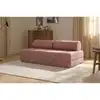 Image de Canapé droit modulable et convertible 3 places - velours côtelé