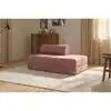 Image de Canapé droit modulable et convertible 2 places - velours côtelé