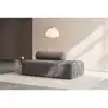 Image de Canapé droit modulable et convertible 2 places - velours côtelé