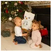 Image de Grande peluche chouette blanc
