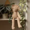 Image de Grande peluche lion beige