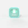 Image de Réveil et veilleuse billy clock turquoise pour enfant - mob