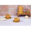 Image de Tasse 15cl et soucoupe - ocre
