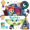 Image de Puzzle+ 35 pièces iello loki et le monst
