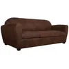 Image de Canapé microfibre aspect cuir vieilli owen