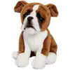 Image de Peluche boxer assis 30 centimetre