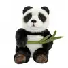 Image de Peluche panda avec bamboo 15cm