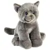 Image de Peluche chat chartreux assis 30cm